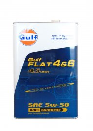 Gulf: Моторное масло Gulf Flat 4&6 SAE 5W-50