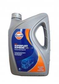 Gulf: Моторное масло Gulf Superfleet Supreme 10W-40